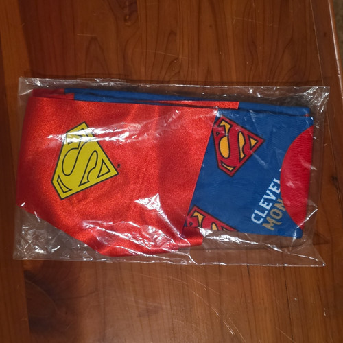 Superman logo novelty socks - superman,